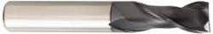 OSG - 3/4", 1-1/2" LOC, 3/4" Shank Diam, 4" OAL, 2 Flute, Solid Carbide Square End Mill - Single End, TiAlN Finish, Spiral Flute, 35° Helix, Centercutting, Right Hand Cut, Right Hand Flute, Series HP421 - USA Tool & Supply