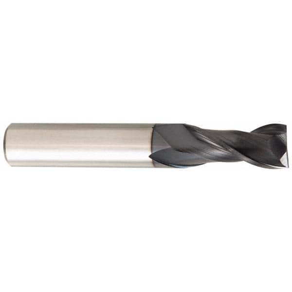 OSG - 1", 1-1/2" LOC, 1" Shank Diam, 4" OAL, 2 Flute, Solid Carbide Square End Mill - USA Tool & Supply
