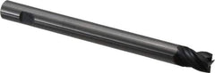 OSG - 5/8", 3/4" LOC, 5/8" Shank Diam, 7" OAL, 4 Flute, Solid Carbide Square End Mill - Single End, TiAlN Finish, Spiral Flute, 35° Helix, Centercutting, Right Hand Cut, Right Hand Flute, Series VG464 - USA Tool & Supply