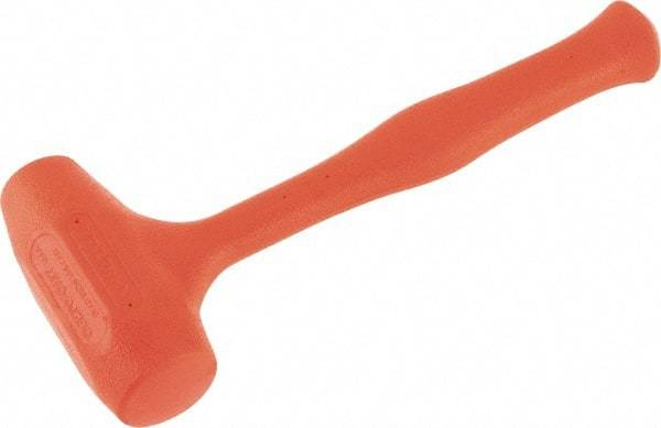 Proto - 48 oz Head 2-1/2" Face Diam Urethane Dead Blow Hammer - 13.0469" OAL, Urethane Handle - USA Tool & Supply