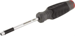 Proto - 5mm Hollow Shaft Nutdriver - Ergonomic Handle, 8-1/4" OAL - USA Tool & Supply