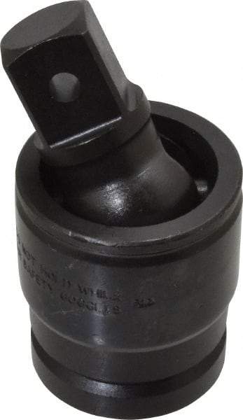 Proto - 3/4 Male 3/4 Female Impact Universal Joint - 3-1/2" OAL - USA Tool & Supply