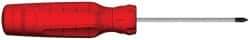 Proto - #1, 5-1/4" OAL, Standard Phillips Screwdriver - 3" Blade Length, Round Shank, Ergonomic Handle - USA Tool & Supply