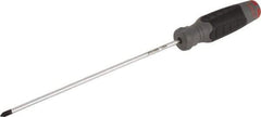 Proto - #1, 12" OAL, Standard Phillips Screwdriver - 8" Blade Length, Round Shank, Ergonomic Handle - USA Tool & Supply