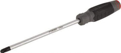 Proto - #4, 13" OAL, Standard Phillips Screwdriver - 8" Blade Length, Round Shank, Ergonomic Handle - USA Tool & Supply