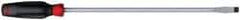 Proto - 375mm OAL Keystone Slotted Screwdriver - 254mm Blade Length, Round Shank, Ergonomic Handle - USA Tool & Supply