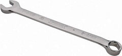 Proto - 1-1/16" 6 Point Combination Wrench - 15° Offset Angle, 14-7/8" OAL, Steel, Chrome Finish - USA Tool & Supply