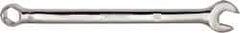 Proto - 9mm 6 Point Combination Wrench - 15° Head Angle, 5-43/64" OAL, Steel, Chrome Finish - USA Tool & Supply