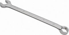 Proto - 7/8" 6 Point Combination Wrench - 15° Head Angle, 12-35/64" OAL, Steel, Chrome Finish - USA Tool & Supply