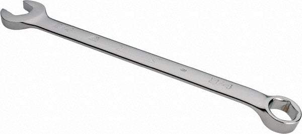 Proto - 3/4" 6 Point Combination Wrench - 15° Head Angle, 11-1/32" OAL, Steel, Chrome Finish - USA Tool & Supply