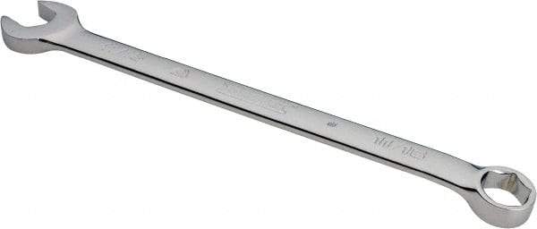 Proto - 11/16" 6 Point Combination Wrench - 15° Offset Angle, 10-1/8" OAL, Steel, Chrome Finish - USA Tool & Supply