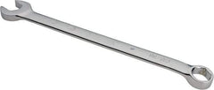 Proto - 11/16" 6 Point Combination Wrench - 15° Offset Angle, 10-1/8" OAL, Steel, Chrome Finish - USA Tool & Supply