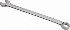 Proto - 5/8" 6 Point Combination Wrench - 15° Offset Angle, 9-13/32" OAL, Steel, Chrome Finish - USA Tool & Supply