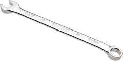 Proto - 7/16" 6 Point Combination Wrench - 15° Head Angle, 6-29/64" OAL, Steel, Chrome Finish - USA Tool & Supply
