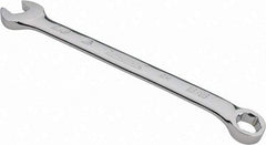 Proto - 3/8" 6 Point Combination Wrench - 15° Offset Angle, 6-1/4" OAL, Steel, Chrome Finish - USA Tool & Supply