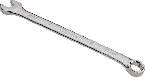 Proto - 5/16" 6 Point Combination Wrench - 15° Head Angle, 5-7/16" OAL, Steel, Chrome Finish - USA Tool & Supply