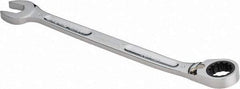 Proto - 18mm 12 Point Combination Wrench - 15° Head Angle, 10-11/16" OAL, Steel, Chrome Finish - USA Tool & Supply