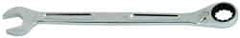 Proto - 15mm 12 Point Combination Wrench - 15° Head Angle, 9-9/64" OAL, Steel, Chrome Finish - USA Tool & Supply