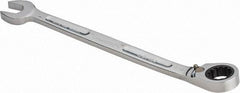 Proto - 9/16" 12 Point Combination Wrench - 15° Head Angle, 8-49/64" OAL, Steel, Chrome Finish - USA Tool & Supply