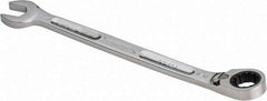 Proto - 11/16" 12 Point Combination Wrench - 15° Head Angle, 10-17/64" OAL, Steel, Chrome Finish - USA Tool & Supply