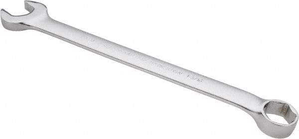 Proto - 1-3/16" 6 Point Combination Wrench - 15° Offset Angle, 15-7/8" OAL, Steel, Satin Finish - USA Tool & Supply