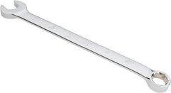 Proto - 17mm 6 Point Combination Wrench - 15° Offset Angle, 10-1/8" OAL, Steel, Chrome Finish - USA Tool & Supply