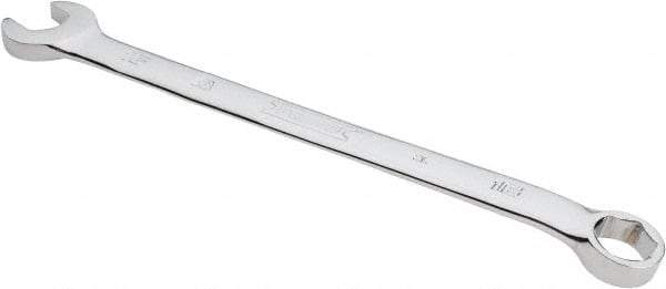 Proto - 16mm 6 Point Combination Wrench - 15° Offset Angle, 9-13/32" OAL, Steel, Chrome Finish - USA Tool & Supply