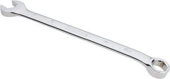 Proto - 15mm 6 Point Combination Wrench - 15° Head Angle, 9-9/64" OAL, Steel, Chrome Finish - USA Tool & Supply