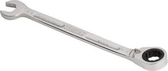 Proto - 13/16" 12 Point Combination Wrench - 15° Head Angle, 11-13/16" OAL, Steel, Chrome Finish - USA Tool & Supply