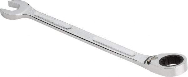 Proto - 7/8" 12 Point Combination Wrench - 15° Head Angle, 12-35/64" OAL, Steel, Chrome Finish - USA Tool & Supply