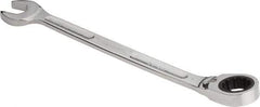 Proto - 1" 12 Point Combination Wrench - 15° Head Angle, 14-1/16" OAL, Steel, Chrome Finish - USA Tool & Supply