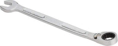 Proto - 17mm 12 Point Combination Wrench - 15° Head Angle, 10-17/64" OAL, Steel, Chrome Finish - USA Tool & Supply