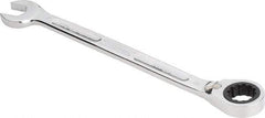 Proto - 21mm 12 Point Combination Wrench - 15° Head Angle, 11-13/16" OAL, Steel, Chrome Finish - USA Tool & Supply