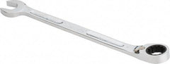 Proto - 19mm 12 Point Combination Wrench - 15° Head Angle, 11-15/32" OAL, Steel, Chrome Finish - USA Tool & Supply