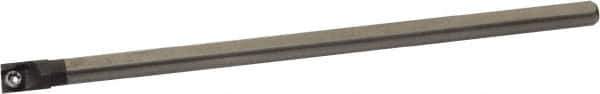 Kyocera - 0.394" Min Bore Diam, 5" OAL, 0.312" Shank Diam, C...SCLP(C) Indexable Boring Bar - 5/8" Max Bore Depth, CCGT 215.., CCGW 215.., CCMT 215.., CCMW 215.. Insert, Screw Holding Method - USA Tool & Supply