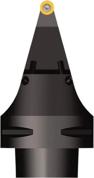 Seco - Neutral Cut, Size C6, RCMT 10T3 Insert Compatiblity, External Modular Turning & Profiling Cutting Unit Head - 5mm Ctr to Cutting Edge, 100.08mm Head Length, Series Seco-Capto - USA Tool & Supply
