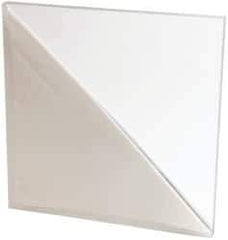 Made in USA - 3/4" Thick x 1' Wide x 1' Long, Polycarbonate Sheet - Clear, Containment Grade Grade, ±5% Tolerance - USA Tool & Supply