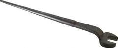 Proto - 15/16" Standard Spud Handle Open End Wrench - 12" OAL, Single End, Black Finish - USA Tool & Supply