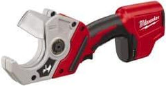 Milwaukee Tool - 12 Volt, Pistol Grip Handle, Handheld Cordless Shear - 2" Cutting Capacity - USA Tool & Supply