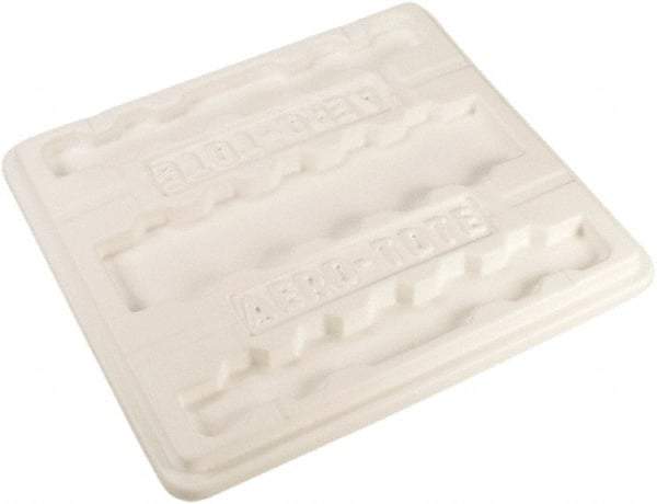 Remco - White Polyethylene Lid for Aero Tote - 37-1/4" Wide x 41-1/4" Long - USA Tool & Supply