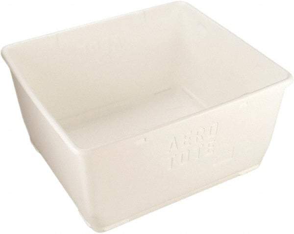 Remco - 82 Gal White Polyethylene Tub - 20-3/4" High x 37" Diam - USA Tool & Supply