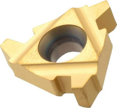 Hertel - 22ER External Right Hand 5 Acme Laydown Threading Insert - Grade HG630TR, TiC/TiN Coated Carbide - USA Tool & Supply