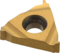 Hertel - 16IR Internal Right Hand 16 Acme Laydown Threading Insert - Grade HG630TR, TiC/TiN Coated Carbide - USA Tool & Supply
