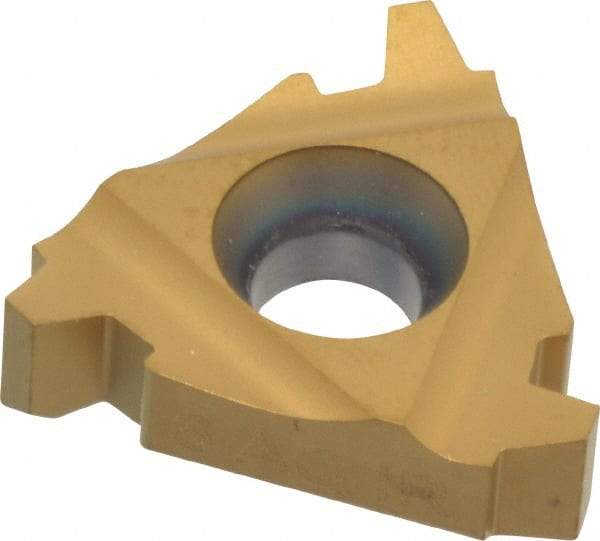 Hertel - 22IR Internal Right Hand 6 Acme Laydown Threading Insert - Grade HG630TR, TiC/TiN Coated Carbide - USA Tool & Supply