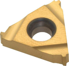 Hertel - 16ER External Right Hand 16 Stub Acme Laydown Threading Insert - Grade HG630TR, TiC/TiN Coated Carbide - USA Tool & Supply