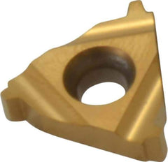 Hertel - 16IR Internal Right Hand 10 Stub Acme Laydown Threading Insert - Grade HG330TR, TiC/TiN Coated Carbide - USA Tool & Supply