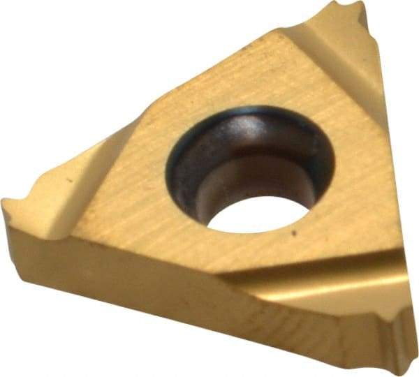 Hertel - 16ER External Right Hand 24 UN Laydown Threading Insert - Grade HG330TR, TiC/TiN Coated Carbide - USA Tool & Supply