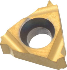 Hertel - 11IR Internal Right Hand 20 UN Laydown Threading Insert - Grade HG630TR, TiC/TiN Coated Carbide - USA Tool & Supply