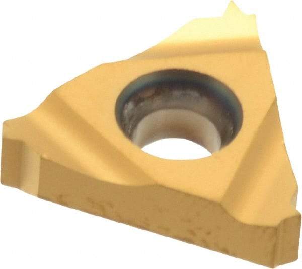 Hertel - 16IR Internal Right Hand 18 UN Laydown Threading Insert - Grade HG330TR, TiC/TiN Coated Carbide - USA Tool & Supply