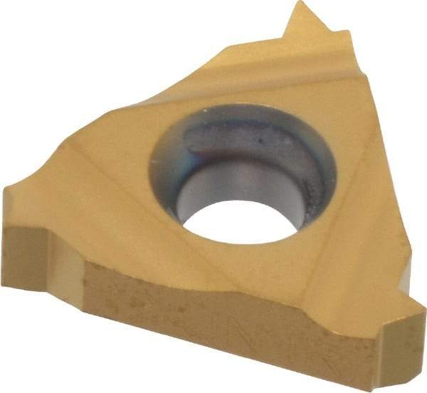 Hertel - 16IR Internal Right Hand 12 UN Laydown Threading Insert - Grade HG330TR, TiC/TiN Coated Carbide - USA Tool & Supply